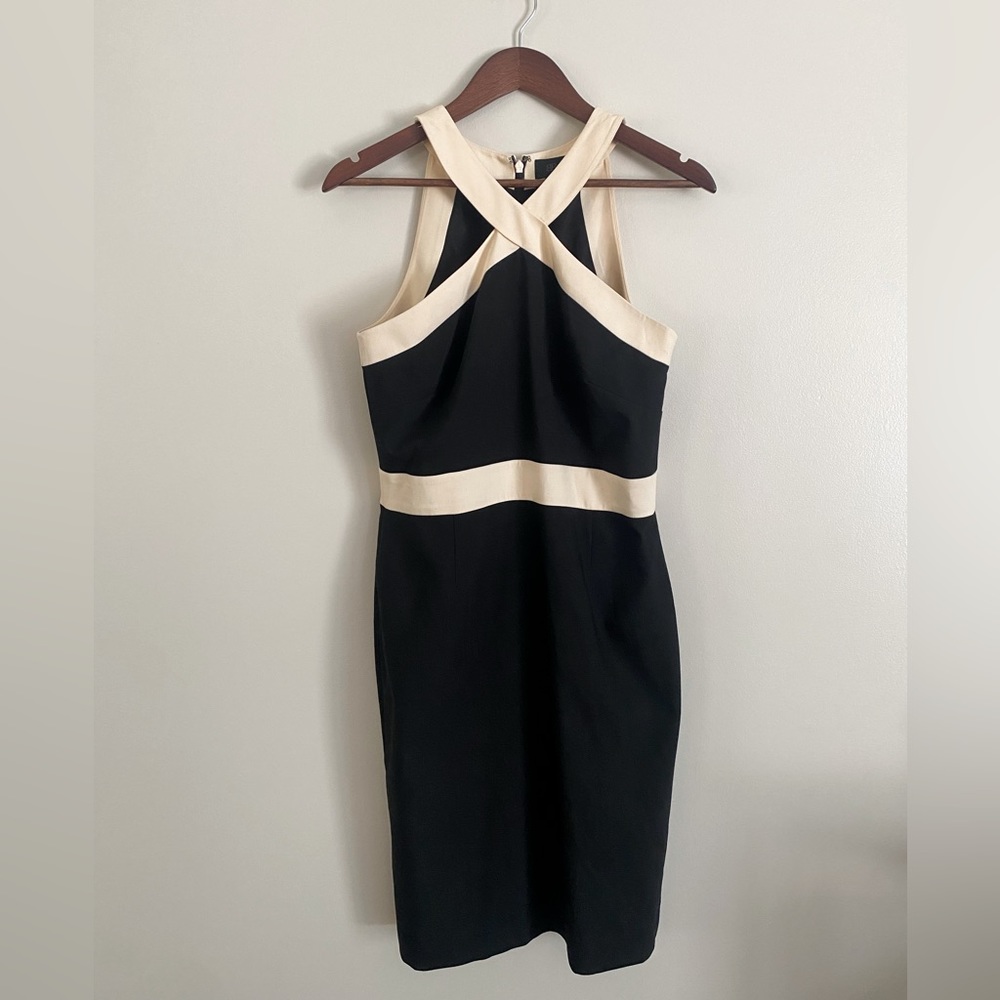 Black and White Cocktail Dress